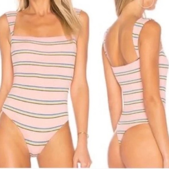 Privacy Please Pink Norman Body Suit - Flamingo - Picture 12 of 12